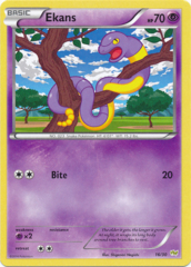 Ekans 16/30 Non-Holo Promo - Noivern Trainer Kit